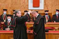 Prof. dr. Gregor Majdič prisegel kot novi rektor Univerze v Ljubljani 1